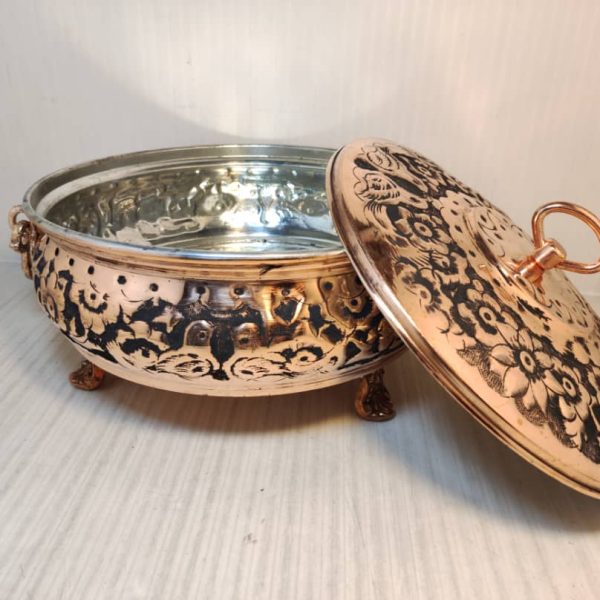 قیمت سوپ خوری مسی پایه دار