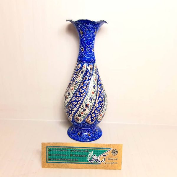 گلدان میناکاری کوچک