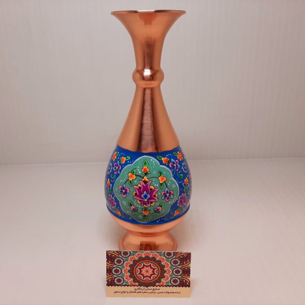 گلدان مس
