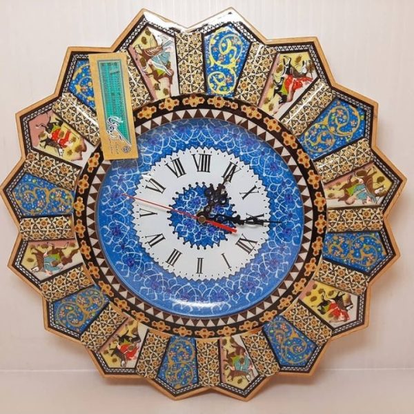 ساعت مینا کاری شده
