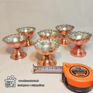 آجیل خوری مس پایه کوچک