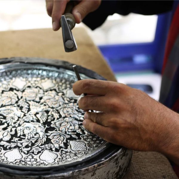 قلم کاری روی مس