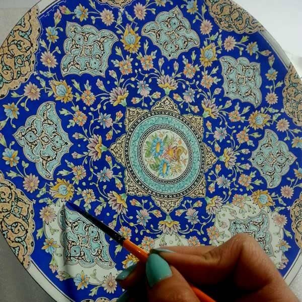 میناکاری روی مس