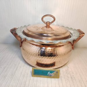 قابلمه مسی خمره ای لب کنگره