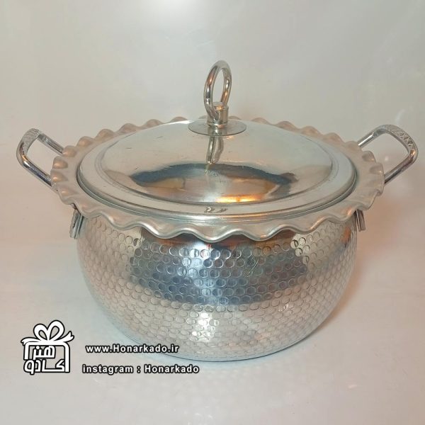 قابلمه خمره آلمینیوم دهنه 22سانتیمتر