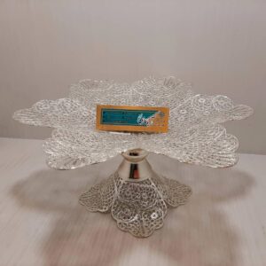 شیرینی خوری ملیله نقره 29سانتیمتر