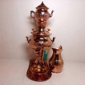 سماور نوزادی مسی 32سانتیمتر