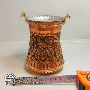 سطل مسی قلم 14سانتیمتر