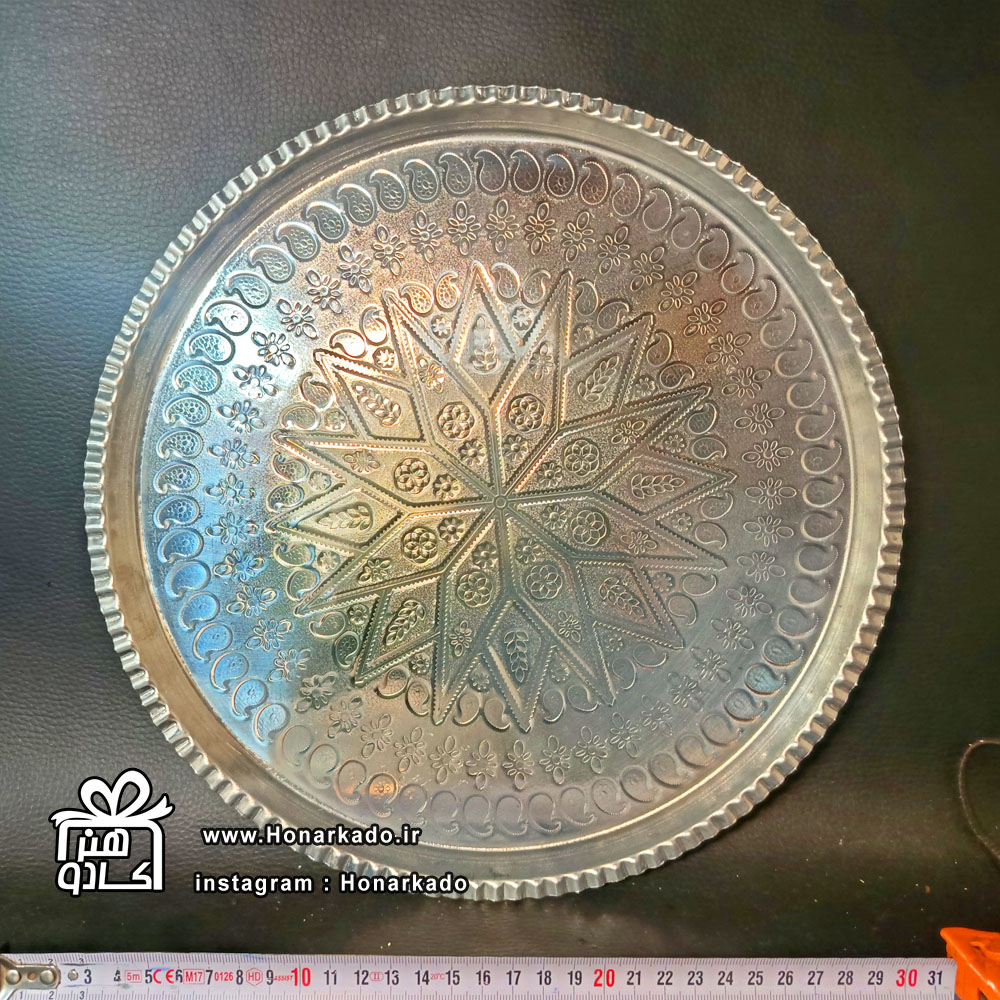 سینی گرد روحی 31 سانت - Image 2